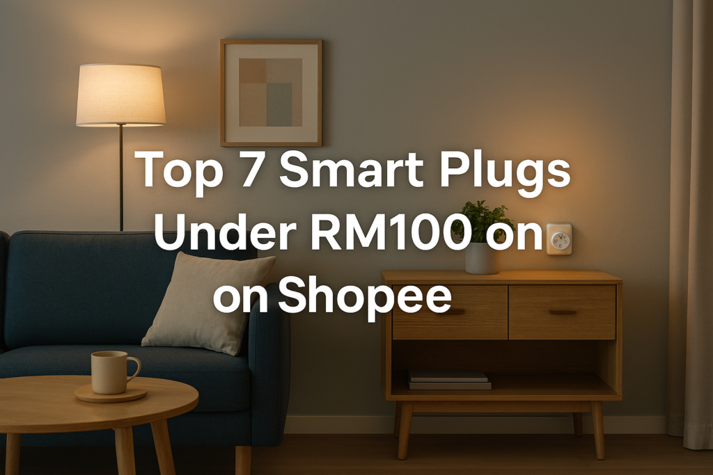 Top 7 Smart Plugs Under RM100 on Shopee